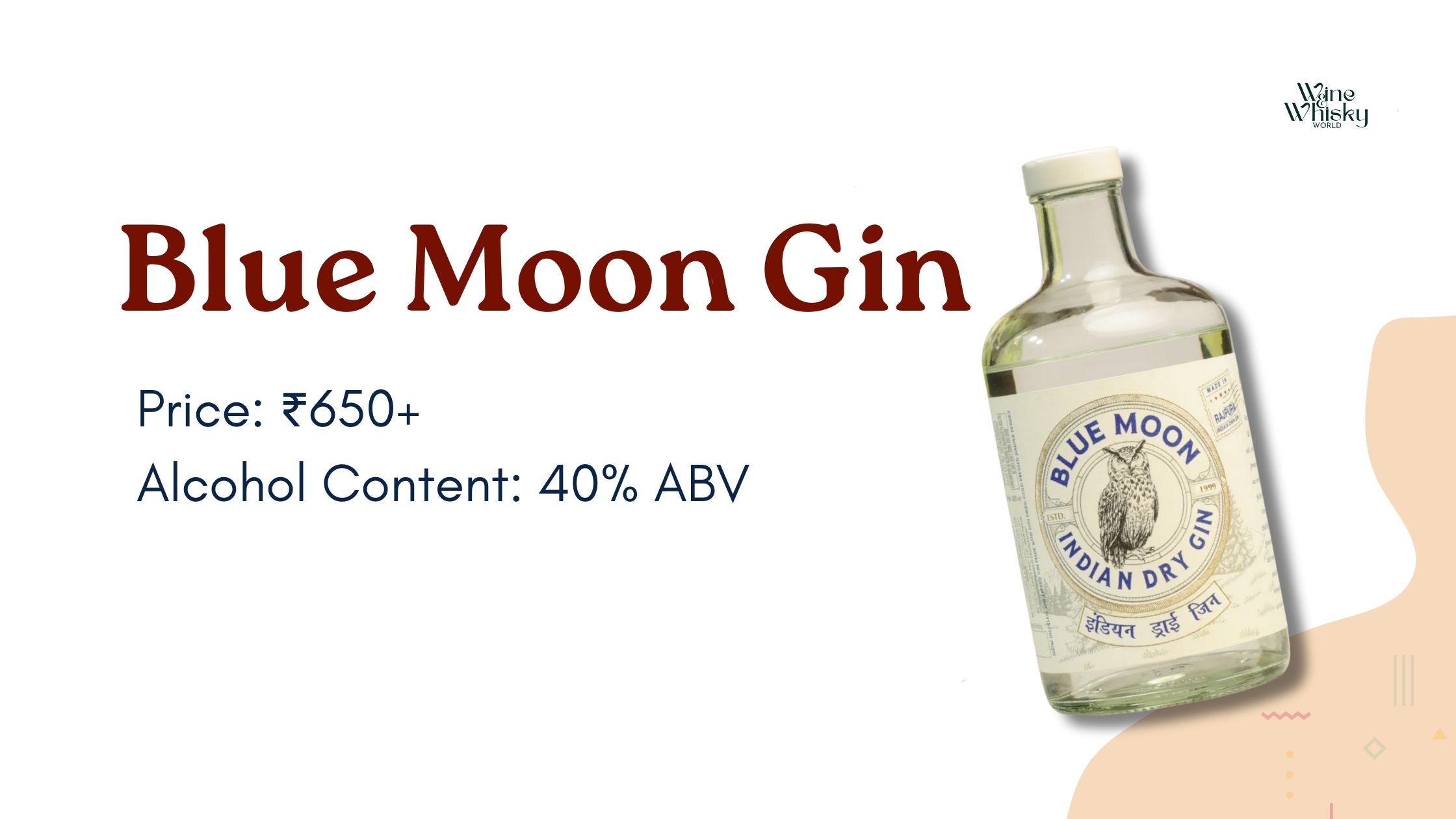 Blue Moon Gin under 2000
